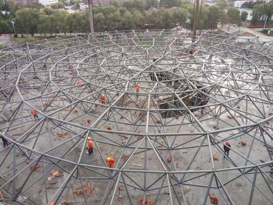 禹州全民健身中心网架